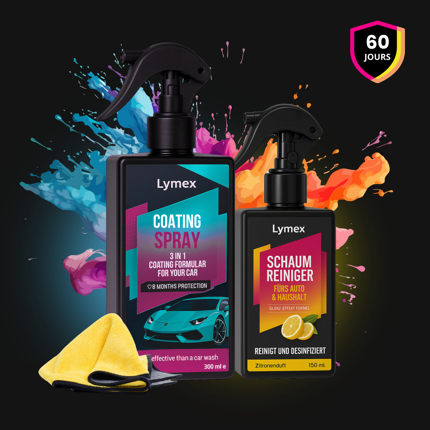 LYMEX KIT PREMIUM D'ENTRETIEN AUTOMOBILE