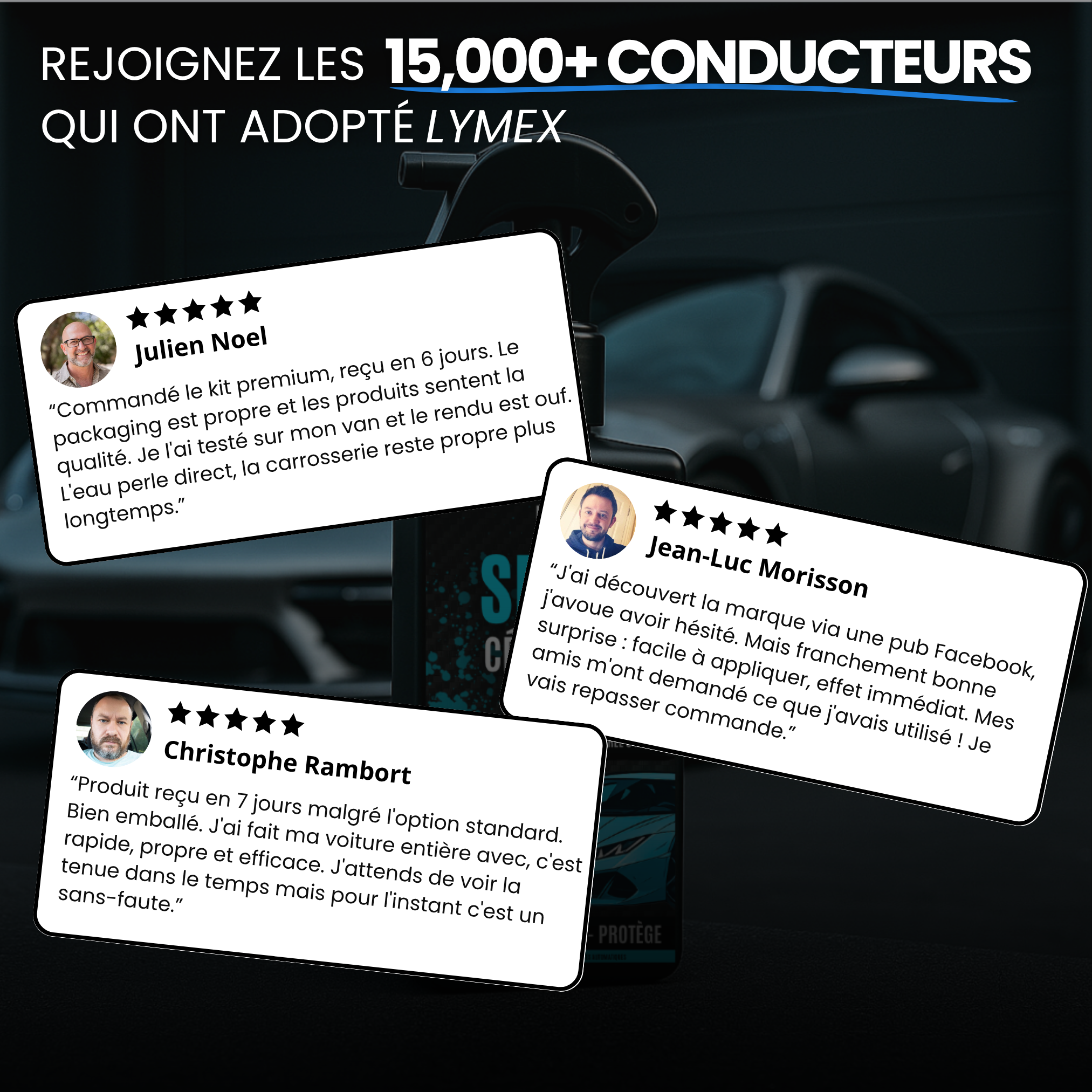 LYMEX® KIT PREMIUM D'ENTRETIEN AUTOMOBILE